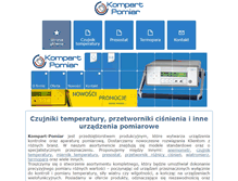 Tablet Screenshot of kompartpomiar.pl